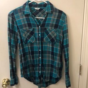 Aeropostale Plaid Long Sleeve